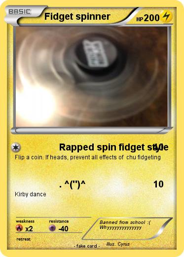 Pokemon Fidget spinner