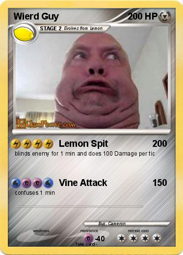 Pokemon Wierd Guy