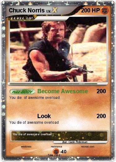 Pokemon Chuck Norris