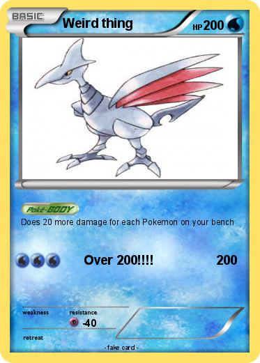 Pokemon Weird thing