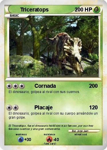 Pokemon Triceratops