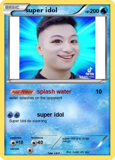 Pokemon super idol