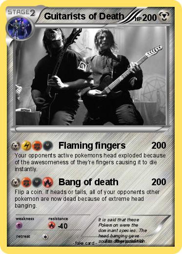 Pokemon Guitarists of Death