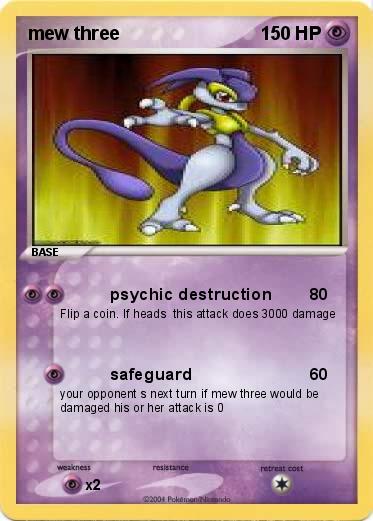 Pokemon mew three
