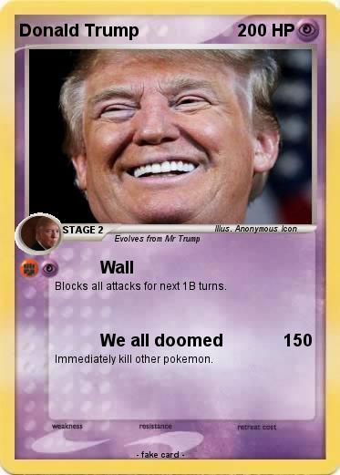 Pokemon Donald Trump