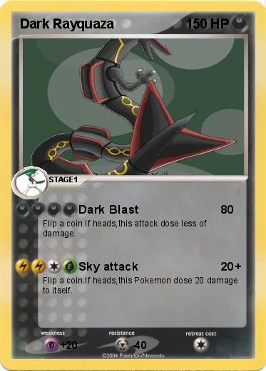 Pokemon Dark Rayquaza