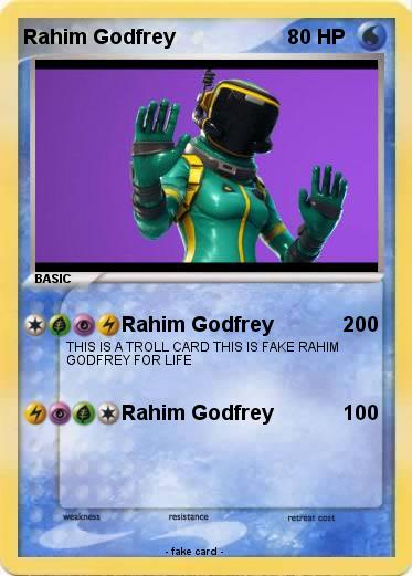 Pokemon Rahim Godfrey