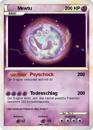 Pokemon Mewtu