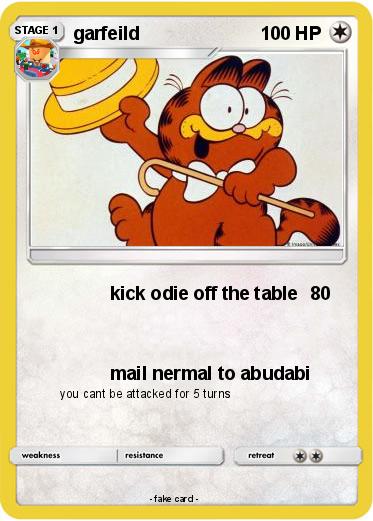 Pokemon garfeild