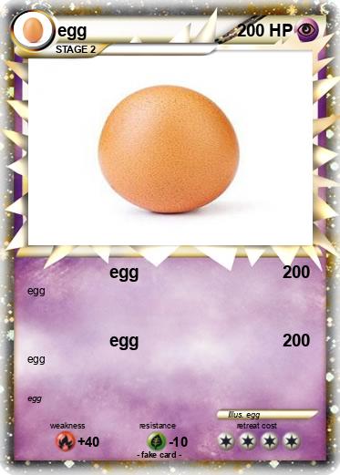 Pokemon egg