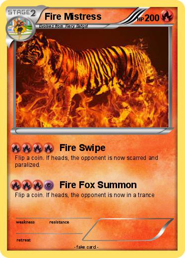 Pokemon Fire Mistress