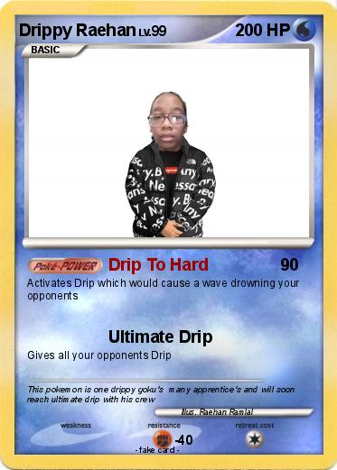 Pokemon Drippy Raehan