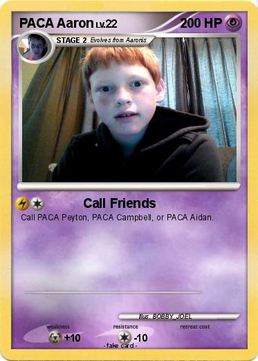 Pokemon PACA Aaron