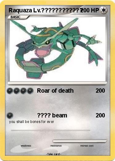 Pokemon Raquaza Lv.????????????