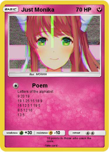 Pokemon Just Monika