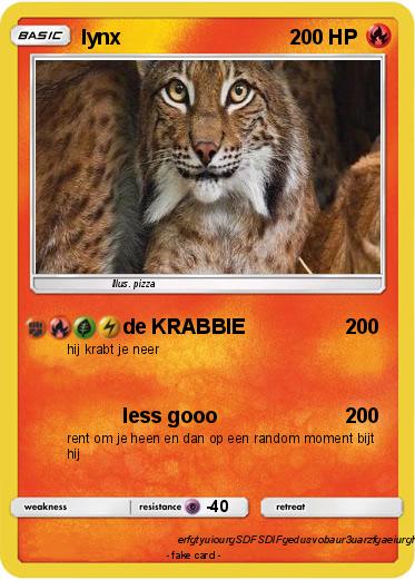 Pokemon lynx