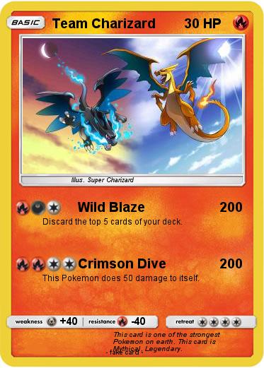 Pokemon Team Charizard Pokemon Team Charizard