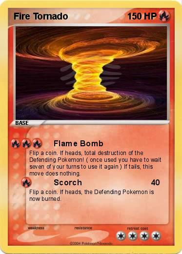 Pokemon Fire Tornado