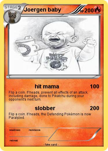 Pokemon Joergen baby