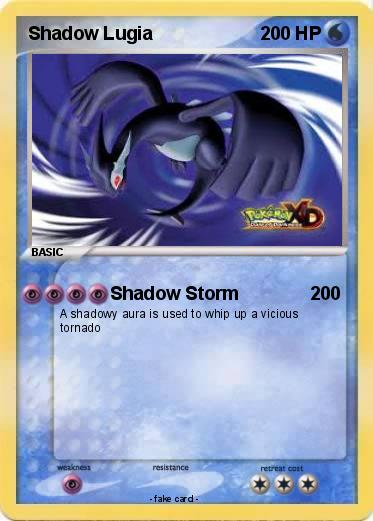 Pokemon Shadow Lugia
