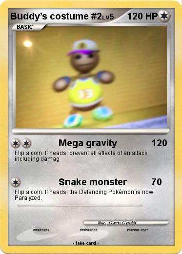 Pokemon Buddy’s costume #2