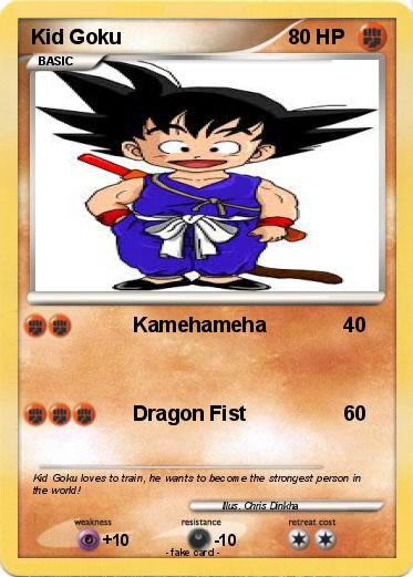 Pokemon Kid Goku