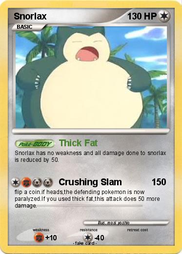 Pokemon Snorlax