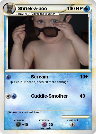 Pokemon Shriek-a-boo