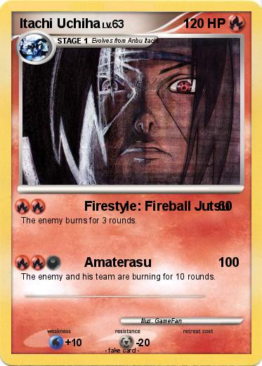 Pokemon Itachi Uchiha