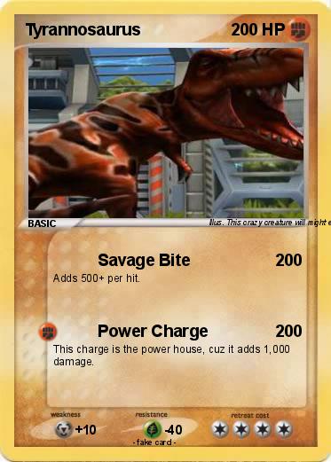 Pokemon Tyrannosaurus