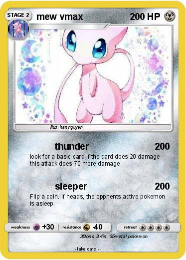 Pokemon mew vmax