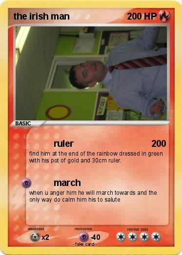 Pokemon the irish man