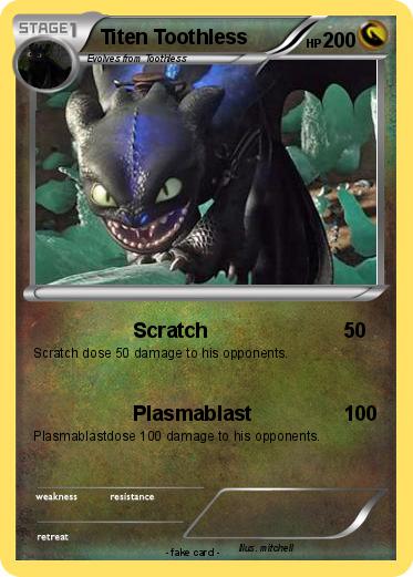 Pokemon Titen Toothless