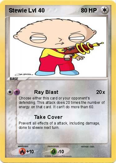Pokemon Stewie Lvl 40