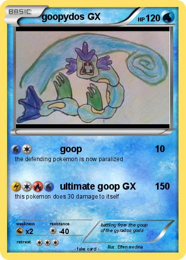Pokemon goopydos GX