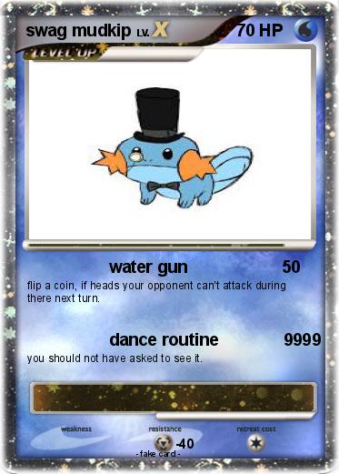 Pokemon swag mudkip