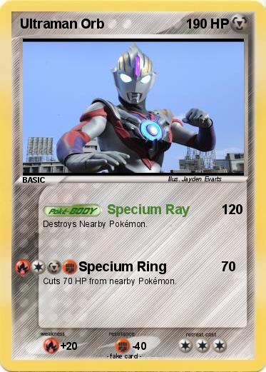 Pokemon Ultraman Orb