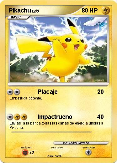 Pokemon Pikachu