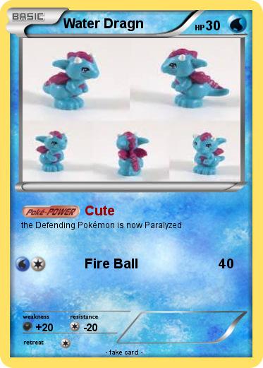 Pokemon Water Dragn