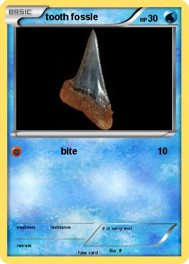 Pokemon tooth fossle
