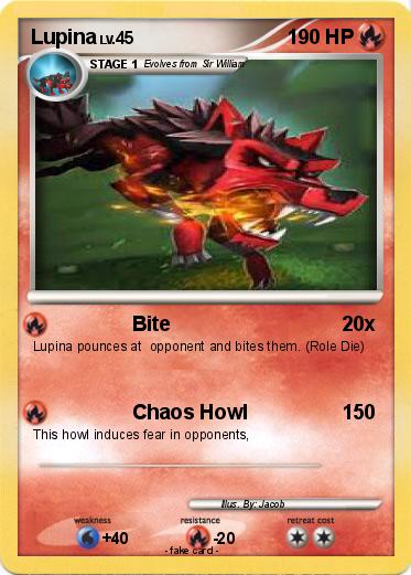 Pokemon Lupina