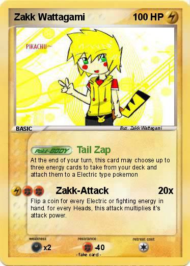 Pokemon Zakk Wattagami