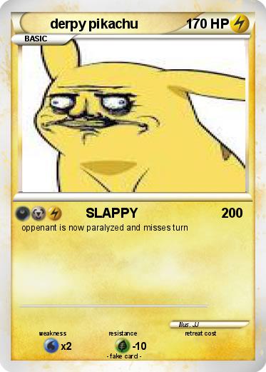 Pokemon derpy pikachu