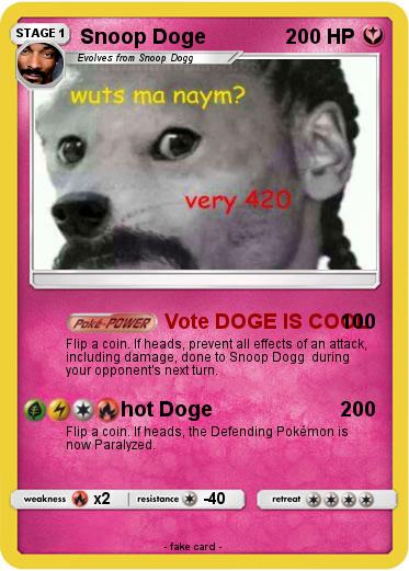 Pokemon Snoop Doge
