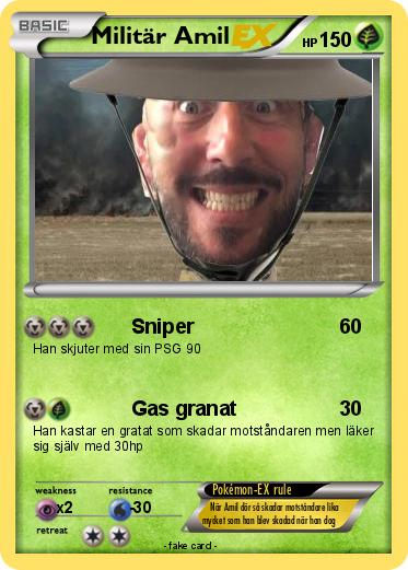 Pokemon Militär Amil