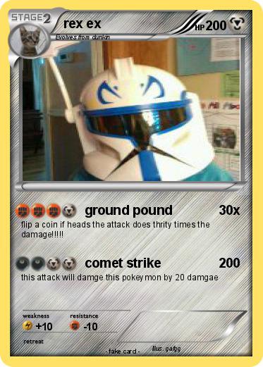 Pokemon rex ex