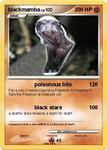 Pokemon blackmamba