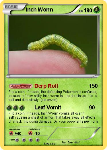 Pokemon Inch Worm