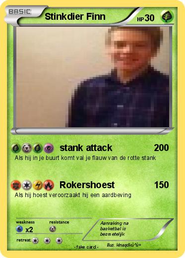 Pokemon Stinkdier Finn