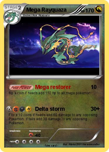 Pokemon Mega Rayquaza